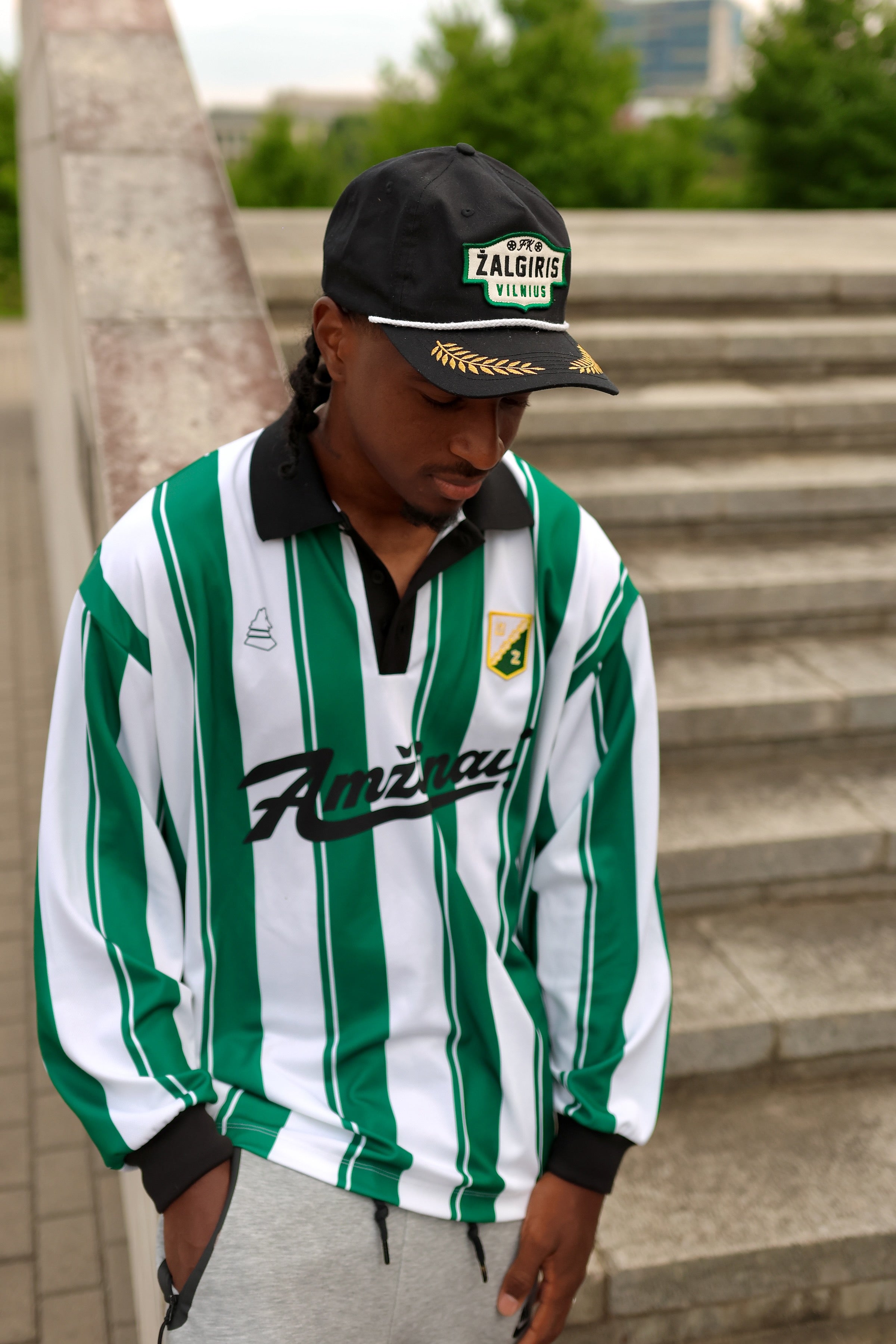 Retro Žalgiris marškinėliai ilgomis rankovėmis-3