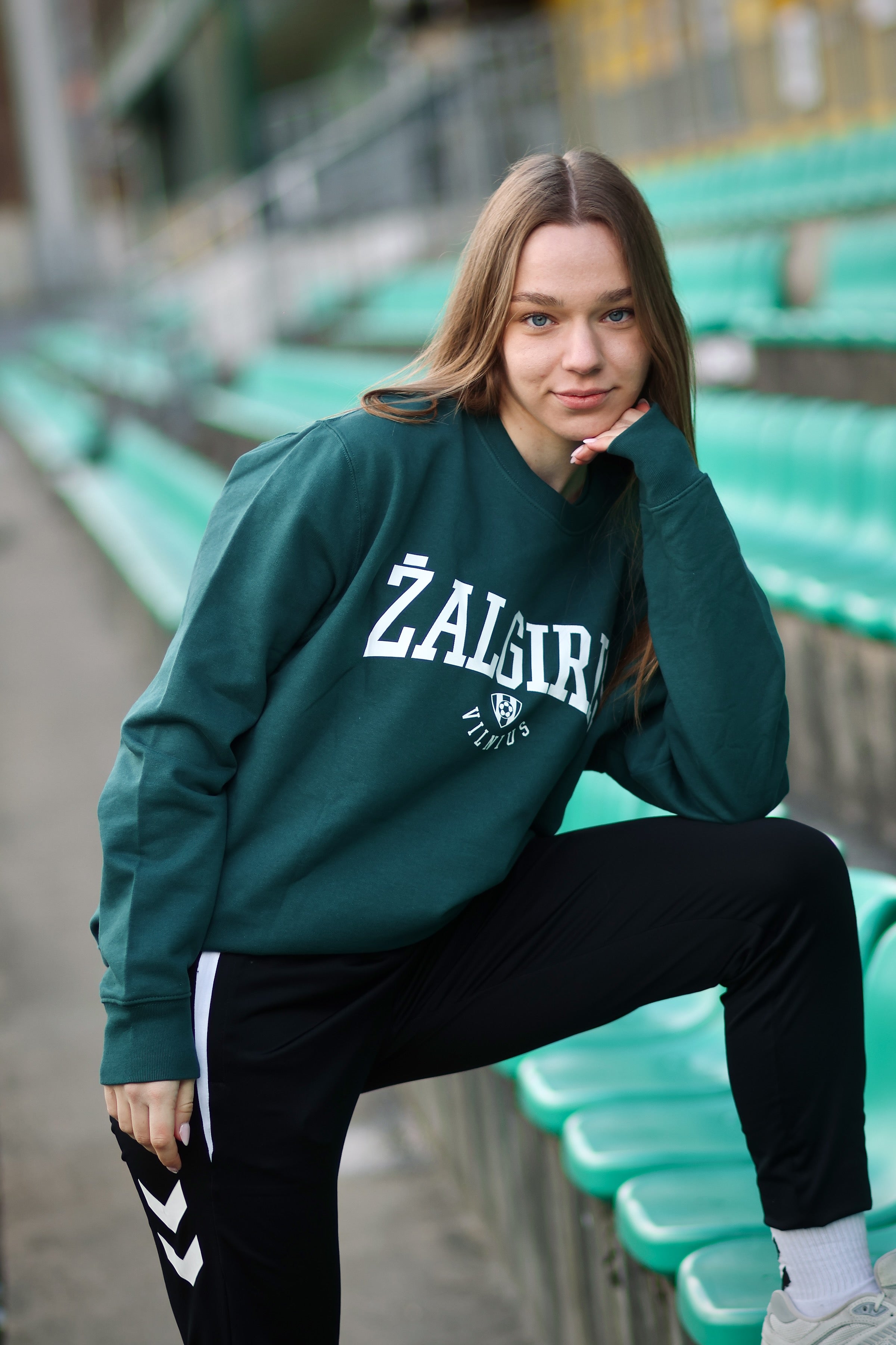 Džemperis be kapišono "Žalgiris"