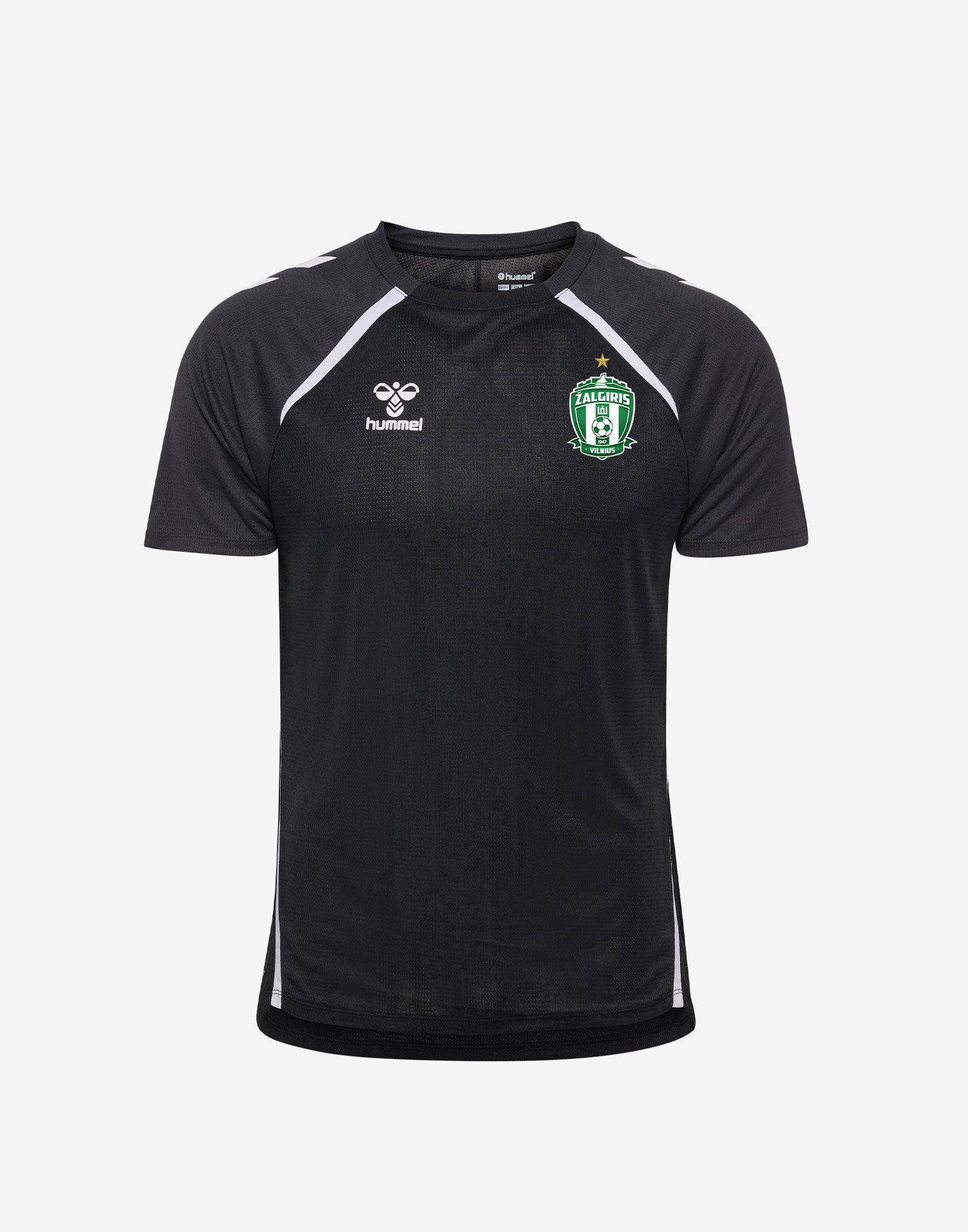 Vaikiški standartiniai rungtynių marškinėliai (juodi)