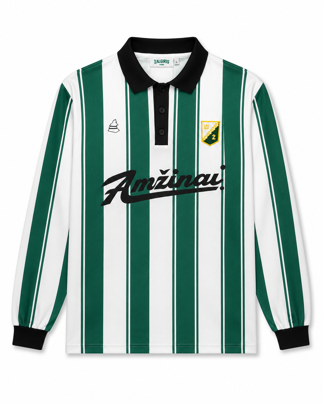 Retro Žalgiris marškinėliai ilgomis rankovėmis