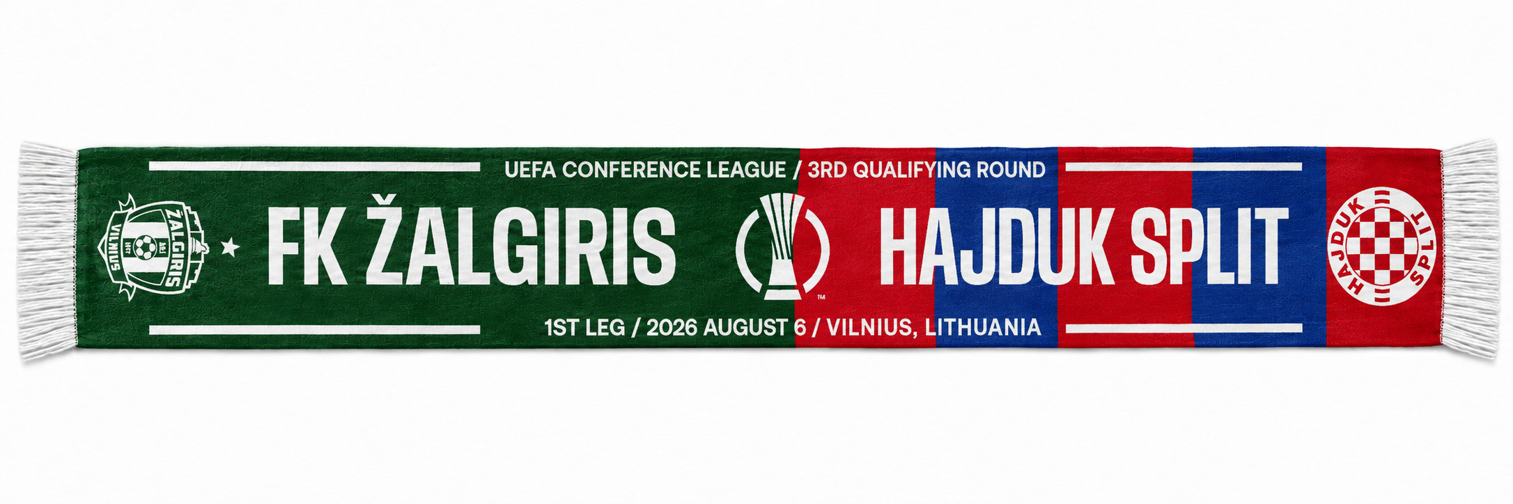 Žalgiris vs Hajduk Split šalikas-1
