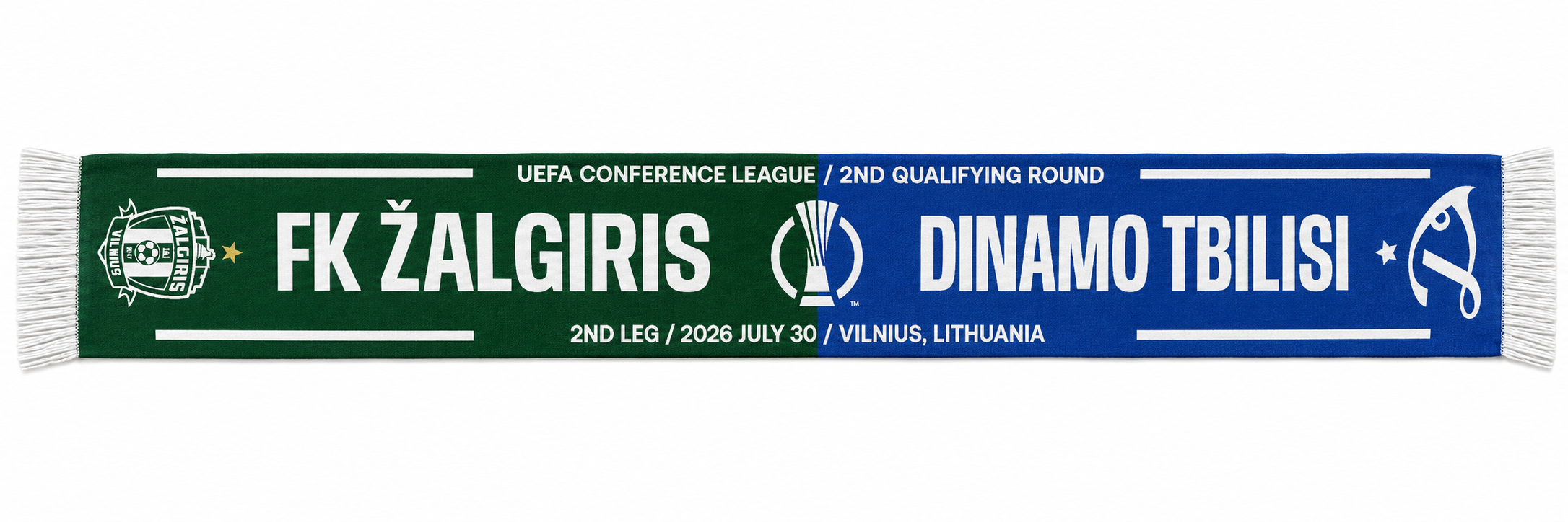 Žalgiris vs Dinamo Tbilisi šalikas-1