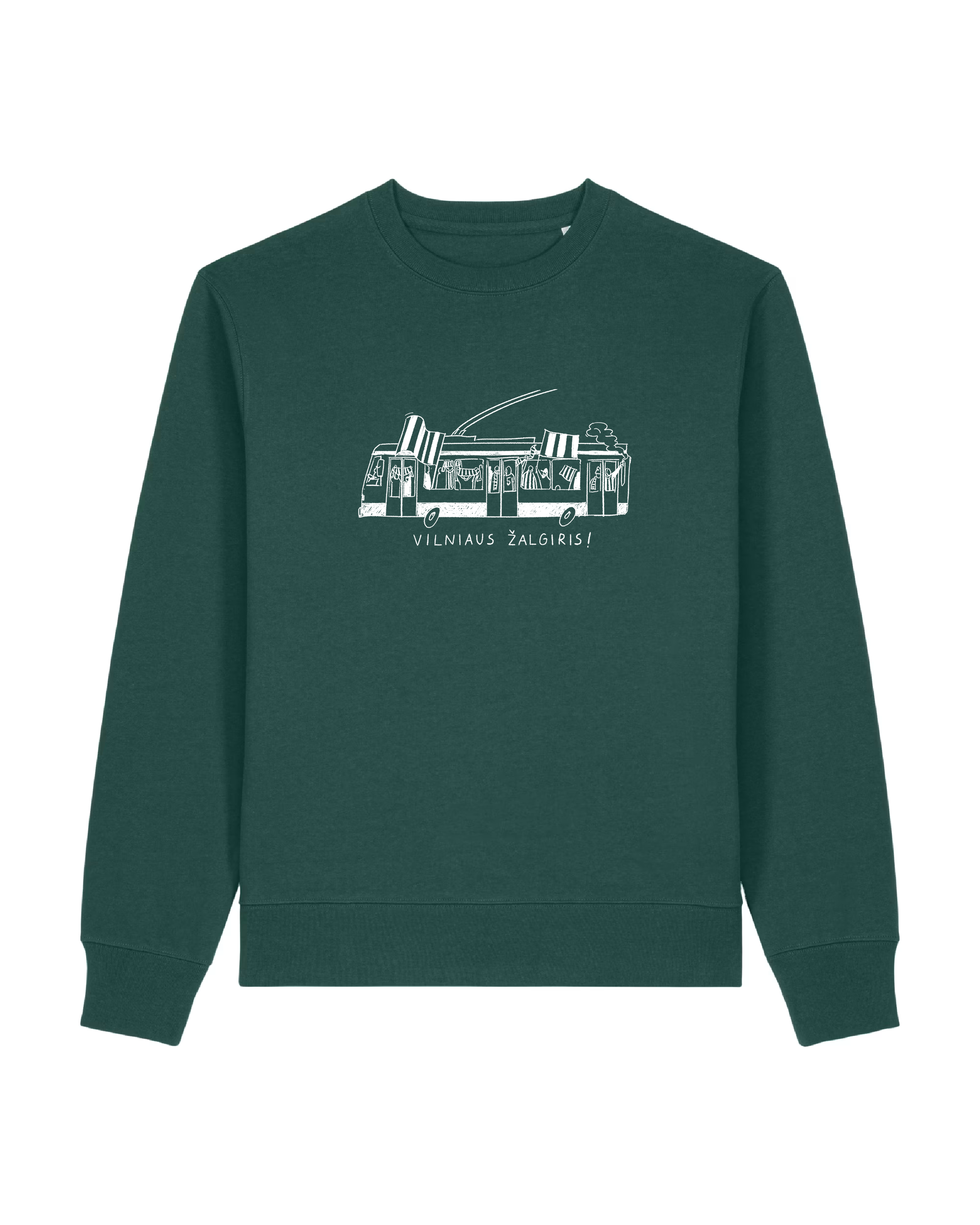 Džemperis be kapišono "Žalgirio troleibusas"