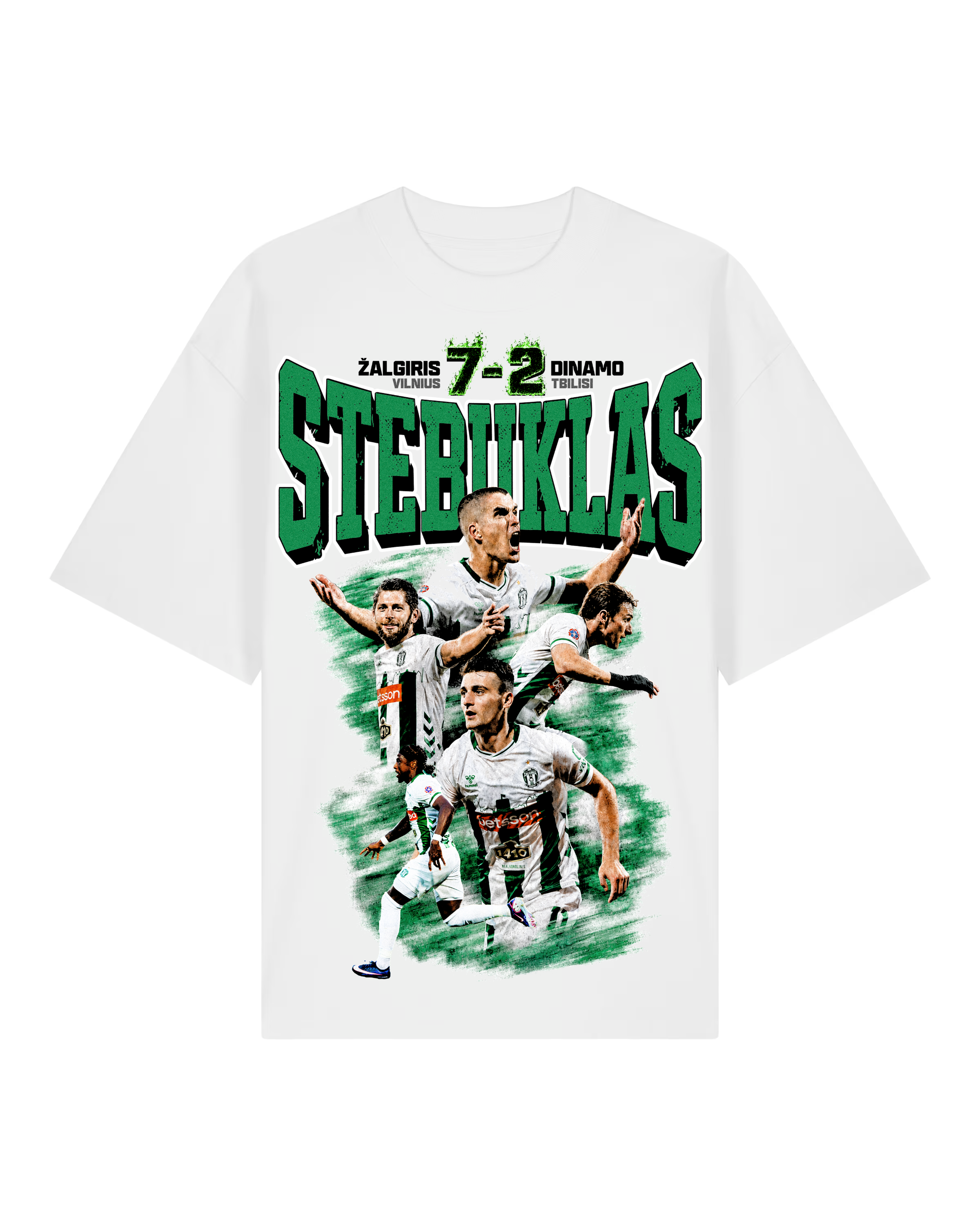 Balti stebuklas marškinėliai(oversize)-1