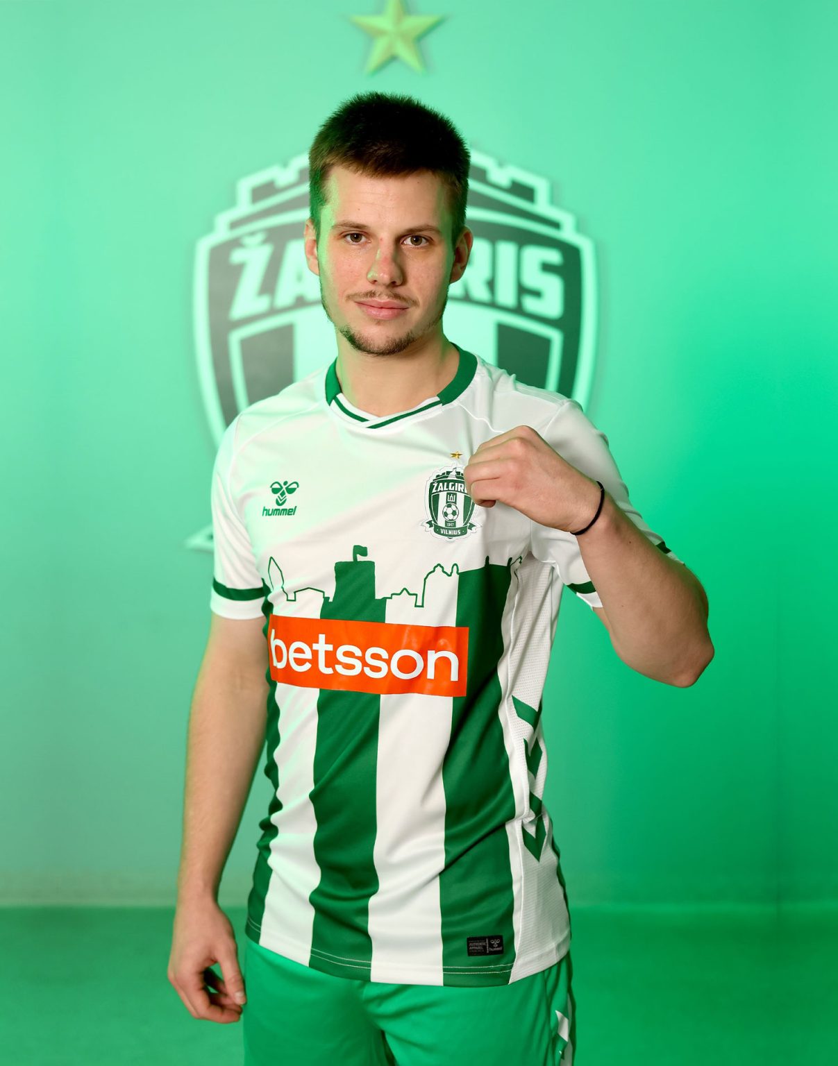 Unikalūs FK Žalgiris rungtynių marškinėliai