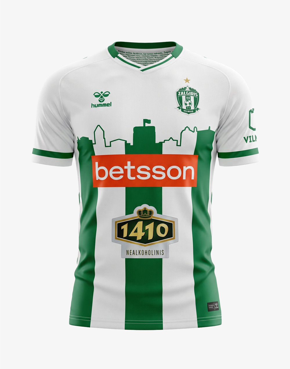 Unikalūs FK Žalgiris rungtynių marškinėliai